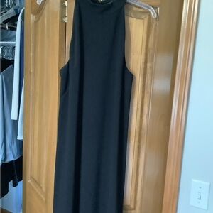 White House Black Market Backless Black Dress